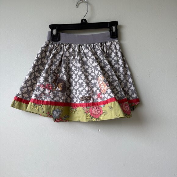Girls Matilda Jane Pretty‎ Kitty Skirt sz 6 - Picture 2 of 4